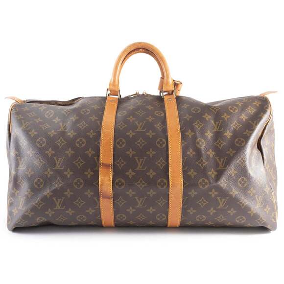 LOUIS VUITTON Handbags - Louis Vuitton Keepall 55 Boston Bag M41424 Monogram Canvas Women's LOUIS VUITTON
